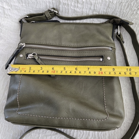 INC International Concepts Riverton‎ Crossbody Olive Green Bohemian Casual bag - Picture 7 of 16